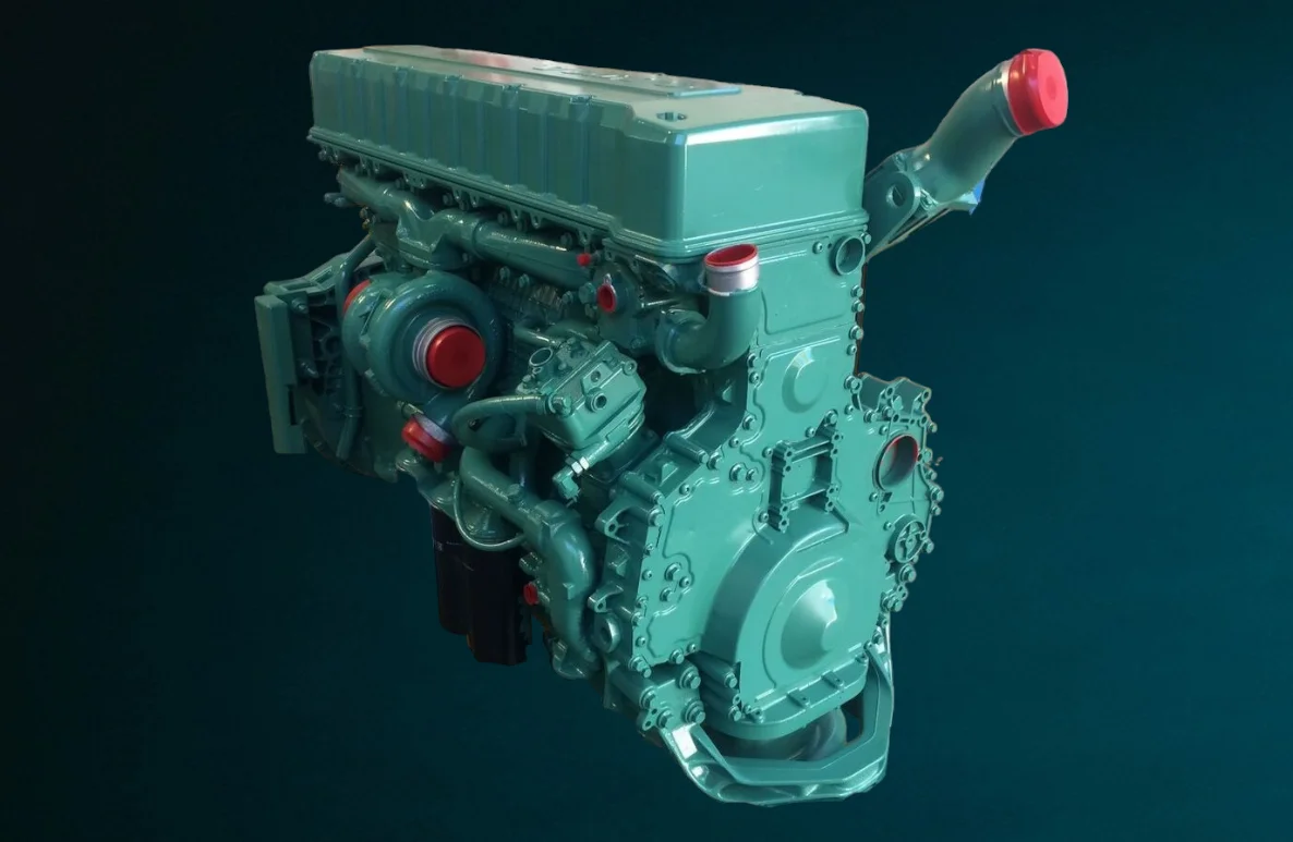 Двигатель Volvo D12A380