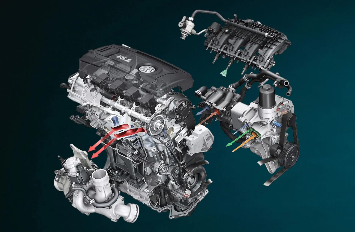 Двигатель Volkswagen VW DKFA