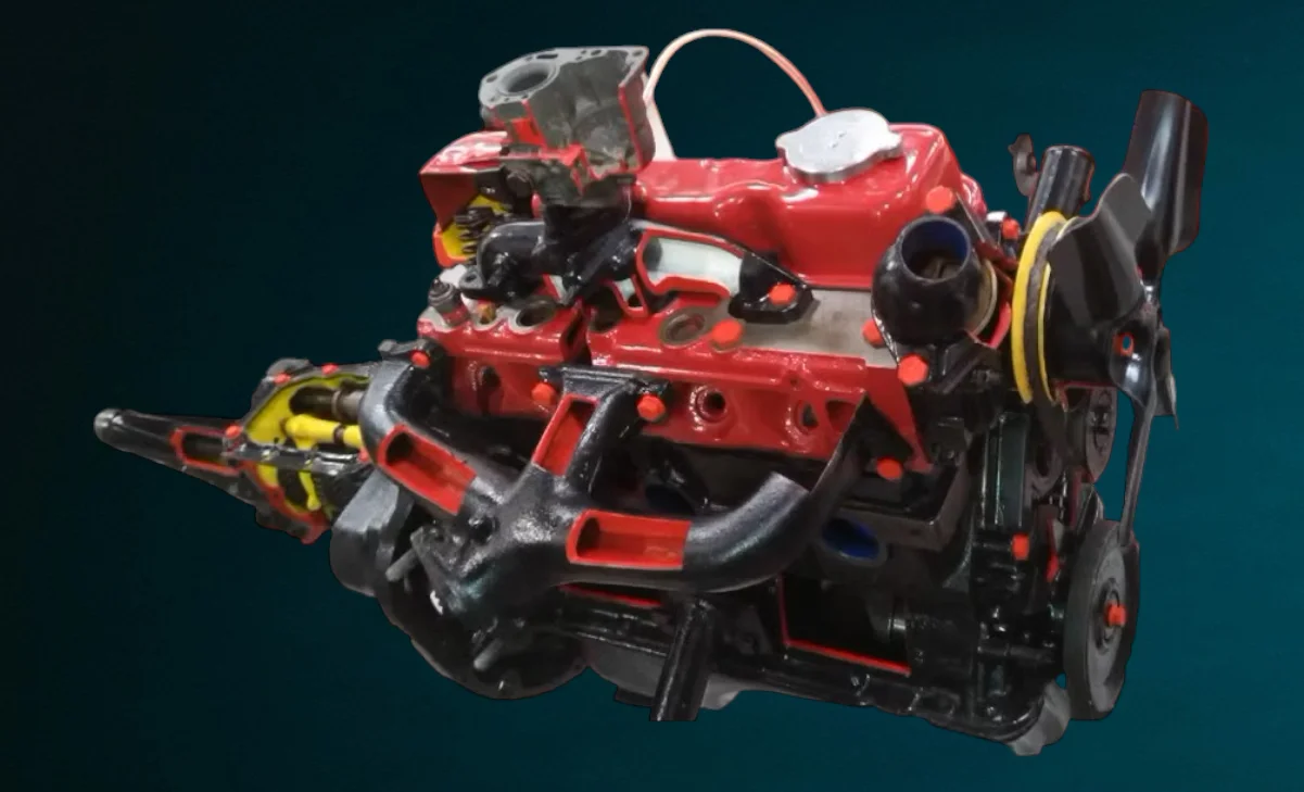 Двигатель General Motors GM Iron Duke LW9